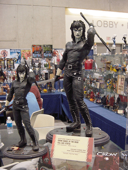 the crow gallery statue